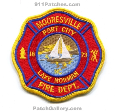 Mooresville Fire Department Patch (North Carolina)
Scan By: PatchGallery.com
Keywords: dept. port city lake norman 1873