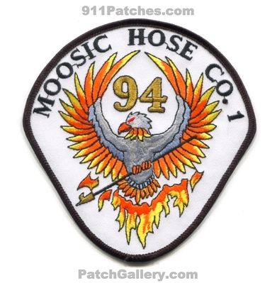 Moosic Hose Company 1 Fire Department 94 Patch (Pennsylvania)
Scan By: PatchGallery.com
Keywords: co. number no. #1 dept. station