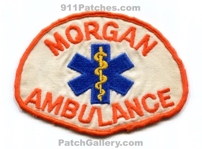 Morgan Ambulance Patch (Colorado)
[b]Scan From: Our Collection[/b]
Keywords: ems emt paramedic
