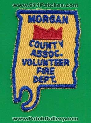 Morgan County Volunteer Fire Department Association (Alabama)
Thanks to PaulsFirePatches.com for this scan. 
Keywords: assoc. dept.