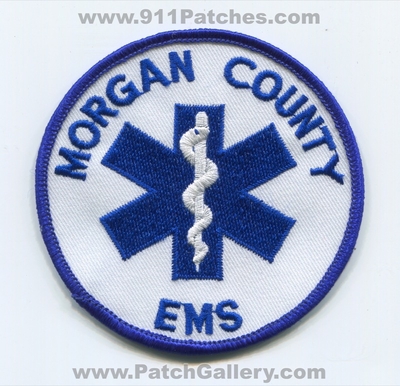 Morgan County Emergency Medical Services EMS Patch (UNKNOWN STATE)
[b]Scan From: Our Collection[/b]
Keywords: co. e.m.s. ambulance emt paramedic