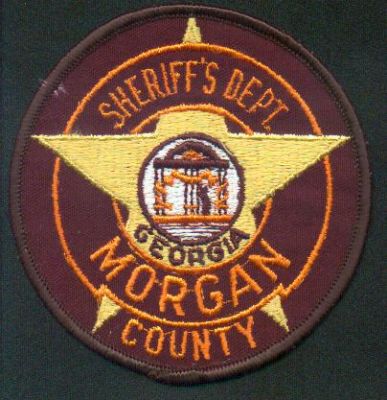 Morgan County Sheriff's Dept
Thanks to EmblemAndPatchSales.com for this scan.
Keywords: georgia sheriffs department