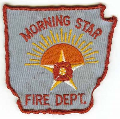 Morning Star Fire Dept
Thanks to PaulsFirePatches.com for this scan.
Keywords: arkansas department
