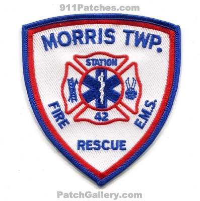 Morris Township Fire Rescue Department Station 42 Patch (Pennsylvania)
Scan By: PatchGallery.com
Keywords: twp. dept. ems