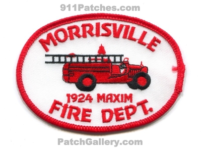 Morrisville Fire Department Patch (Vermont)
Scan By: PatchGallery.com
Keywords: dept. 1924 maxim