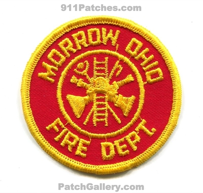 Morrow Fire Department Patch (Ohio)
Scan By: PatchGallery.com
Keywords: dept.