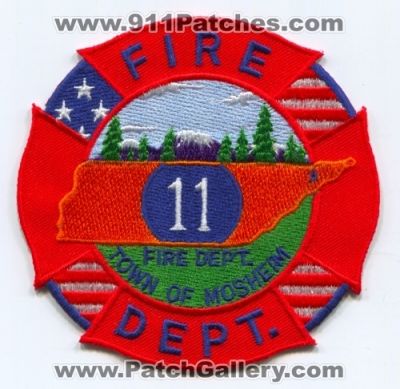 Moshem Fire Department 11 (Tennessee)
Scan By: PatchGallery.com
Keywords: town of dept.