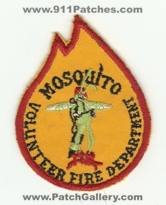 Mosquito Volunteer Fire Department (California)
Thanks to Paul Howard for this scan.
Keywords: dept.