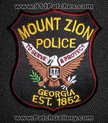 Mount Zion Police Department (Georgia)
Thanks to Matthew Marano for this picture.
Keywords: mt. dept.