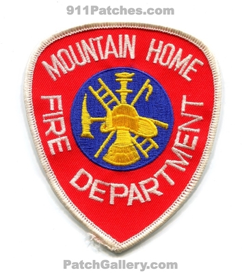 Mountain Home Fire Department Patch (Arkansas)
Scan By: PatchGallery.com
Keywords: dept. mtn.