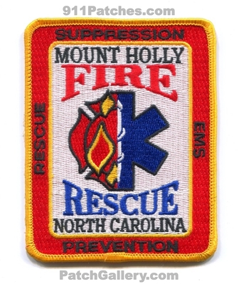 Mount Holly Fire Rescue Department Patch (North Carolina)
Scan By: PatchGallery.com
Keywords: mt. dept. suppression ems prevention
