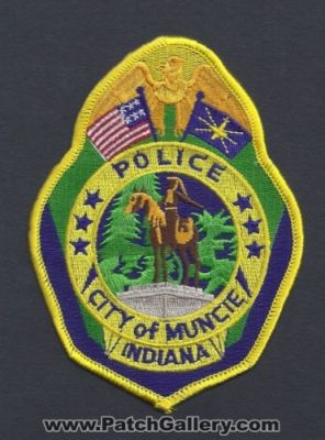 Muncie Police Department (Indiana)
Thanks to Paul Howard for this scan.
Keywords: dept. city of