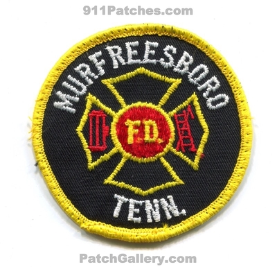 Murfreesboro Fire Department Patch (Tennessee)
Scan By: PatchGallery.com
Keywords: dept. f.d. fd