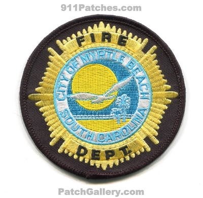 Myrtle Beach Fire Department Patch (South Carolina)
Scan By: PatchGallery.com
Keywords: city of dept.