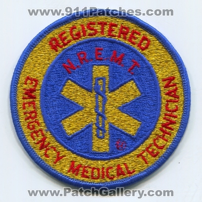 Nationally Registered Emergency Medical Technician NREMT EMS Patch (No State Affiliation)
Scan By: PatchGallery.com
Keywords: certified n.r.e.m.t. services ambulance