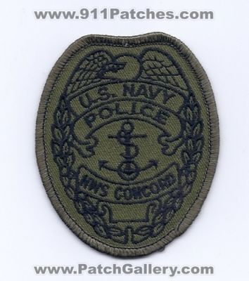 Department of the Navy Police Department Patch
