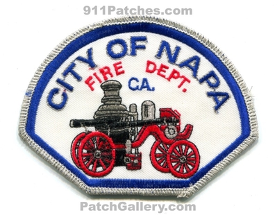 Napa Fire Department Patch (California)
Scan By: PatchGallery.com
Keywords: city of dept.
