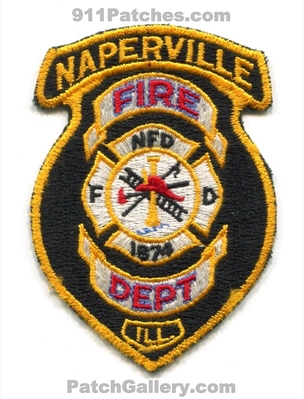 Naperville Fire Department Patch (Illinois)
Scan By: PatchGallery.com
Keywords: dept. nfd 1874