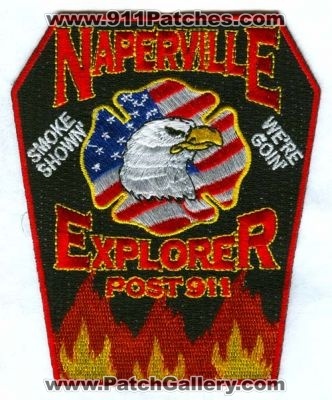 Naperville Fire Explorer Post 911 Patch (Illinois)
[b]Scan From: Our Collection[/b]
