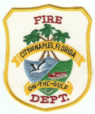 Naples Fire Dept
Thanks to PaulsFirePatches.com for this scan.
Keywords: florida department city of