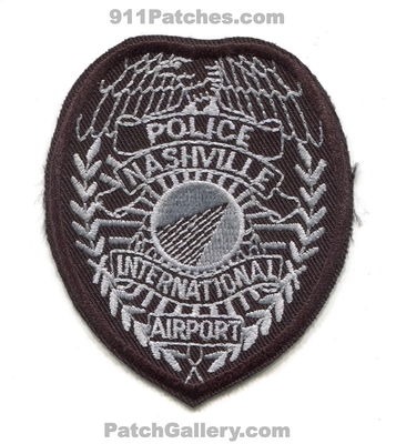 Nashville International Airport Police Department Patch (Tennessee)
Scan By: PatchGallery.com
Keywords: dept. metropolitan