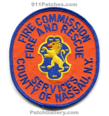 Nassau County Fire Commission Fire and Rescue Services Patch (New York)
Scan By: PatchGallery.com
Keywords: co. department dept.