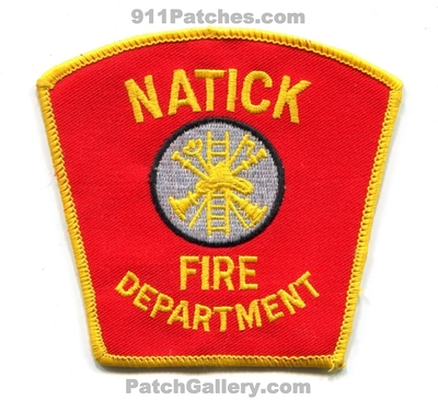Natick Fire Department Patch (Massachusetts)
Scan By: PatchGallery.com
Keywords: dept.