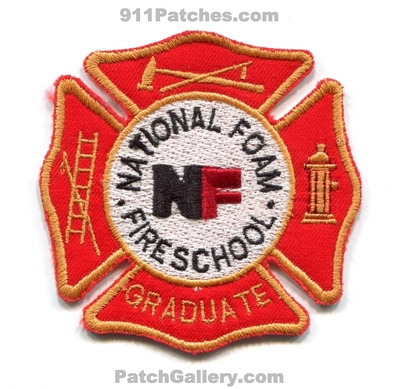 National Foam Fire School Graduate Patch (Pennsylvania)
Scan By: PatchGallery.com
Keywords: nf firefighter foams kidde