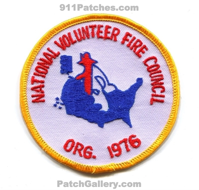 National Volunteer Fire Council Patch (Maryland)
Scan By: PatchGallery.com
Keywords: vol. department dept. org. 1976