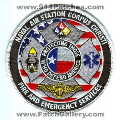 Naval Air Station Corpus Christi Fire and Emergency Services (Texas)
Scan By: PatchGallery.com
Keywords: nas usn navy &