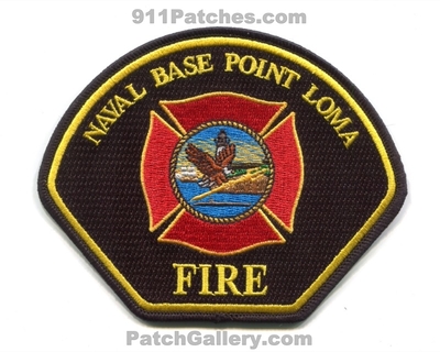 Federal Fire Department San Diego Naval Base Point Loma USN Navy Military Patch (California)
Scan By: PatchGallery.com
[b]Patch Made By: 911Patches.com[/b]
Keywords: dept.