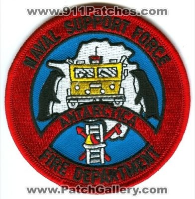 Naval Support Force Antarctica Fire Department USN Military Patch (Antarctica)
Scan By: PatchGallery.com
Keywords: nsfa dept. mcmurdo station navy