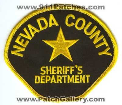 Nevada County Sheriff's Department (California)
Scan By: PatchGallery.com
Keywords: sheriffs