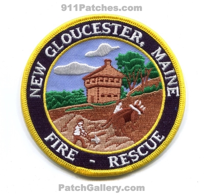 New Gloucester Fire Rescue Department Patch (Maine)
Scan By: PatchGallery.com
Keywords: dept.