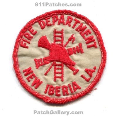 New Iberia Fire Department Patch (Louisiana)
Scan By: PatchGallery.com
Keywords: dept.