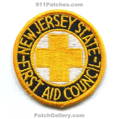 New Jersey State First Aid Council EMS Patch (New Jersey)
Scan By: PatchGallery.com
Keywords: emergency medical services ambulance