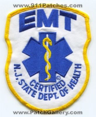 New Jersey State Certified EMT (New Jersey)
Scan By: PatchGallery.com
Keywords: n.j. nj dept. department of health ems