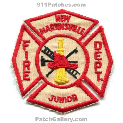 New Martinsville Junior Fire Department Patch (West Virginia)
Scan By: PatchGallery.com
Keywords: dept.