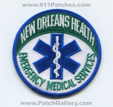 New Orleans Health Emergency Medical Services EMS Patch (Louisiana)
Scan By: PatchGallery.com
Keywords: ambulance emt paramedic