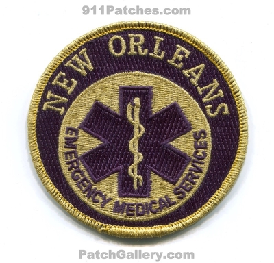 New Orleans Emergency Medical Services EMS Patch (Louisiana)
Scan By: PatchGallery.com
Keywords: ems ambulance