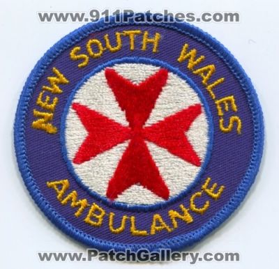 New South Wales Ambulance (Australia)
Scan By: PatchGallery.com
Keywords: ems
