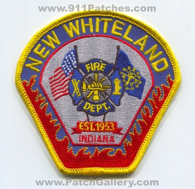 New Whiteland Fire Department Patch (Indiana)
Scan By: PatchGallery.com
Keywords: dept. est. 1953
