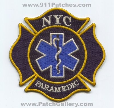 New York City Paramedic EMS Patch (New York)
Scan By: PatchGallery.com
Keywords: nyc ambulance emergency medical services