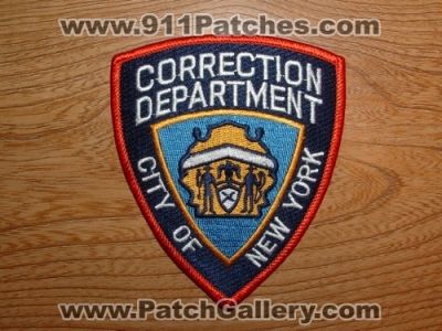 New York Police Correction Department (New York)
Picture By: PatchGallery.com
Keywords: dept. doc city of