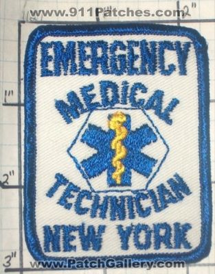New York Emergency Medical Technician (New York)
Thanks to swmpside for this picture.
Keywords: emt ems