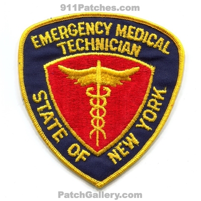 New York State Emergency Medical Technician EMT Patch (New York)
Scan By: PatchGallery.com
Keywords: of certified licensed registered e.m.t. ambulance ems