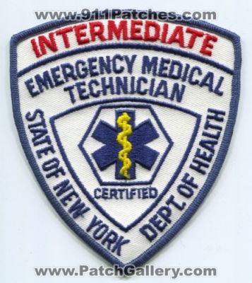 New York State Certified Emergency Medical Technician Intermediate (New York)
Scan By: PatchGallery.com
Keywords: emt ems of dept. department health