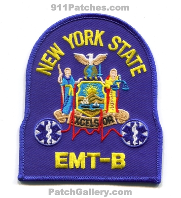 New York State Emergency Medical Technician Basic EMT-B EMS Patch (New York)
Scan By: PatchGallery.com
Keywords: services ambulance