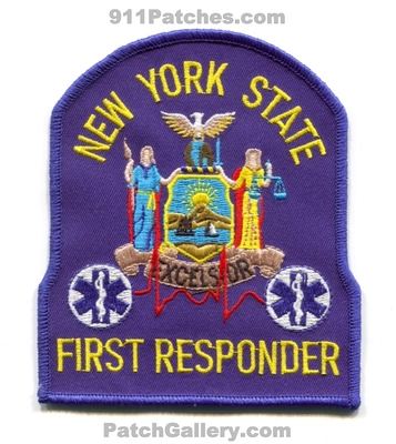 New York State First Responder EMS Patch (New York)
Scan By: PatchGallery.com
Keywords: emergency medical services ambulance