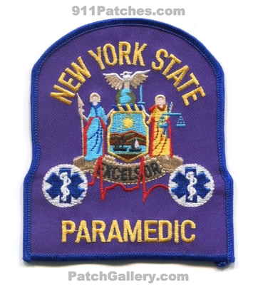 New York State Paramedic EMS Patch (New York)
Scan By: PatchGallery.com
Keywords: emergency medical services ambulance